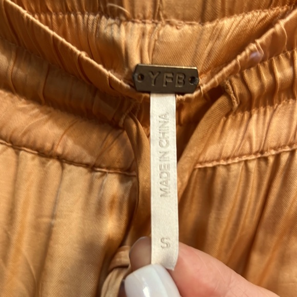 YFB Small Gold Ultra Soft Joggers - Picture 3 of 5